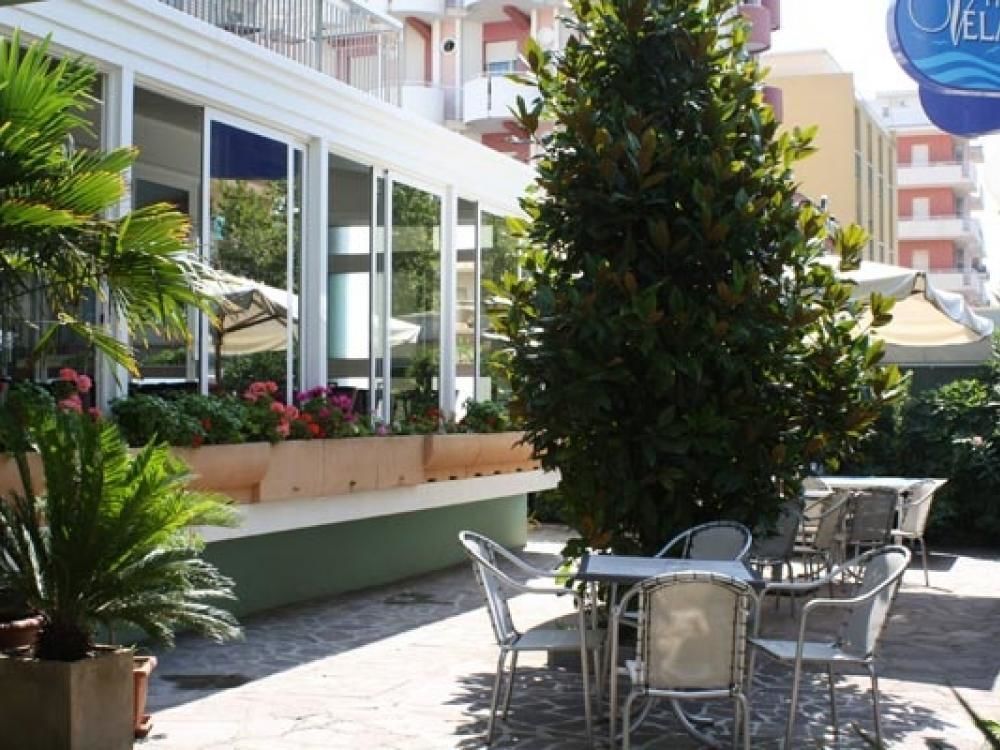 Hotel Vela D'Oro Rimini Eksteriør bilde
